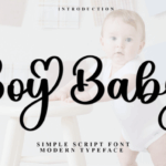 Boy Baby Font - Featured Image