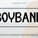 Boyband Font - Featured Image