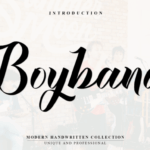 Boyband Font - Featured Image