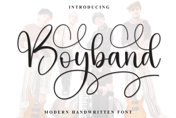 Boyband Font - Featured Image
