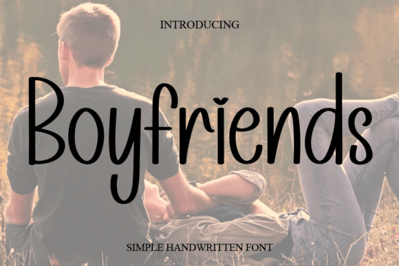 Boyfriends Font - Featured Image