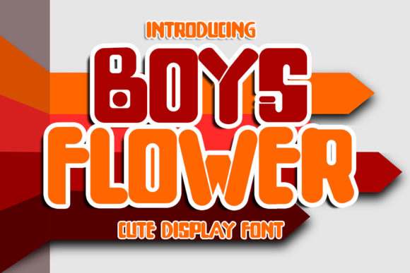 Boys Flower Font - Featured Image