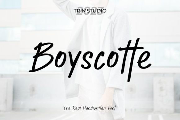 Boyscotte Font - Featured Image