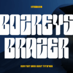 Bozreys Brazer Font - Featured Image