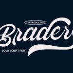 Brader Font - Featured Image