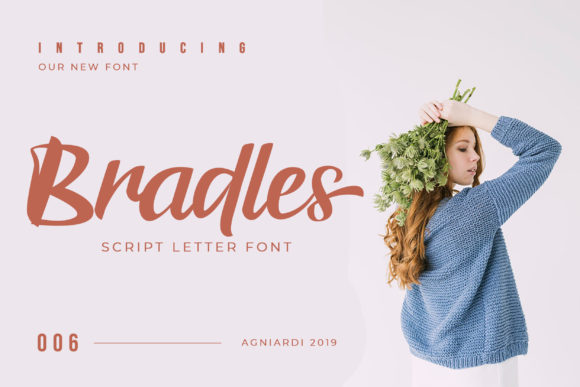 Bradles Font - Featured Image