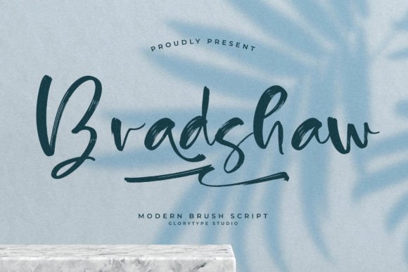 Bradshaw Font - Featured Image