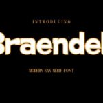Braendeh Font - Featured Image