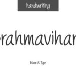 Brahmavihara Font - Featured Image