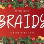 Braidy Font - Featured Image
