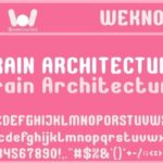Brain Architecture Font - Featured Image
