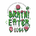 Brain Eater Font - Featured Image