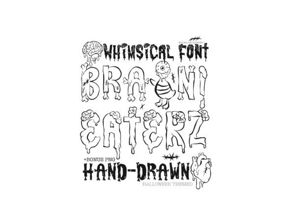 Brain Eaterz Font - Featured Image