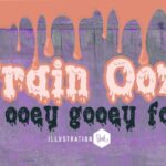 Brain Ooze Font - Featured Image