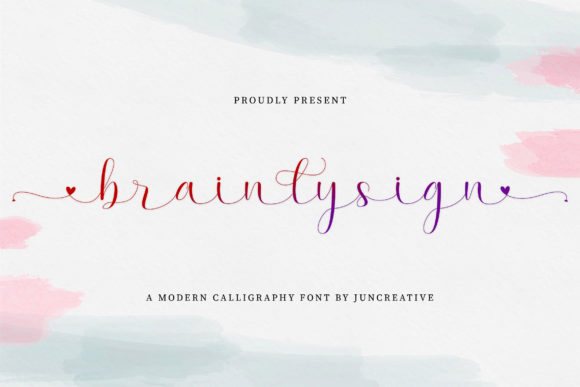 Brainlysign Font - Featured Image