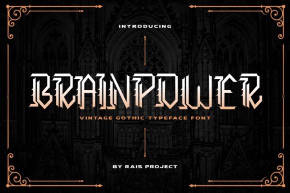 Brainpower Font - Featured Image