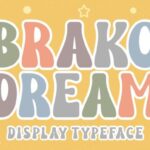 Brako Dream Font - Featured Image