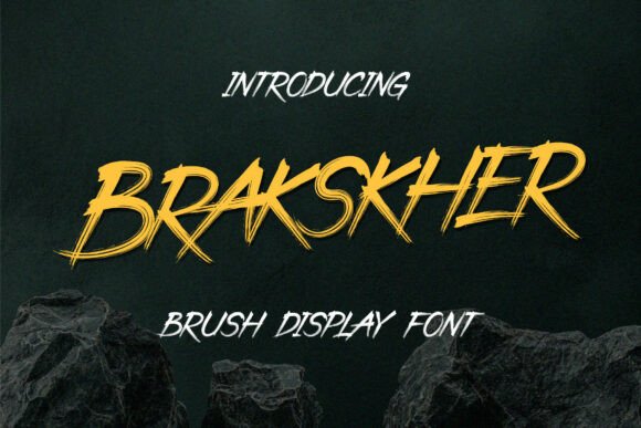 Brakskher Font - Featured Image