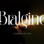 Bralgine Font - Featured Image