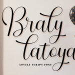 Braly Latoya Font - Featured Image
