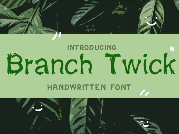 Branch Twick Font - Featured Image