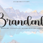 Brandenly Font - Featured Image