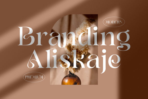 Branding Aliskaje Font - Featured Image