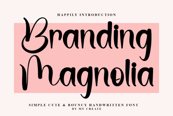 Branding Magnolia Font - Featured Image