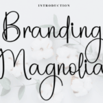 Branding Magnolia Font - Featured Image
