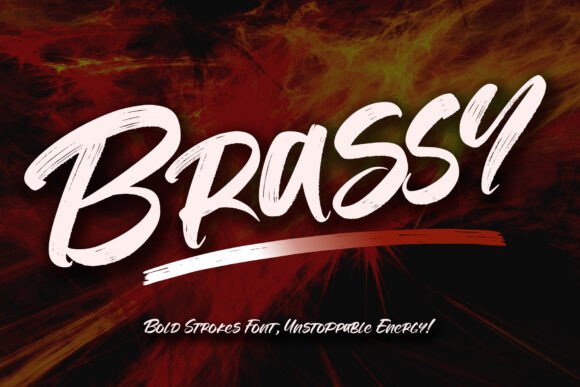 Brassy Font - Featured Image