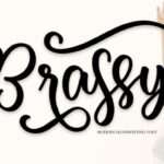 Brassy Font - Featured Image