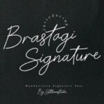 Brastagi Signature Font - Featured Image