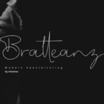 Bratteanz Font - Featured Image
