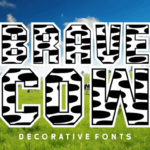 Brave Cow Font - Featured Image