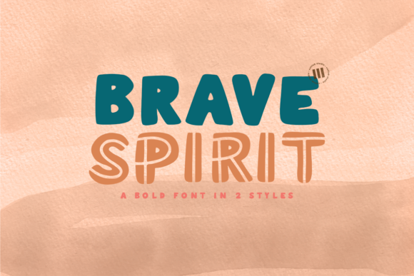Brave Spirit Font - Featured Image