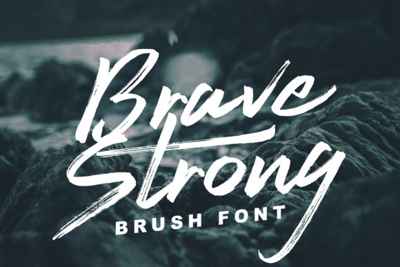Brave Strong Font - Featured Image
