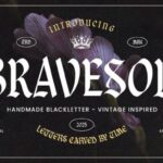 Braveson Font - Featured Image
