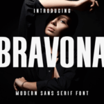 Bravona Font - Featured Image