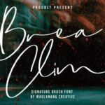 Brea Clim Font - Featured Image
