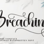 Breaching Font - Featured Image