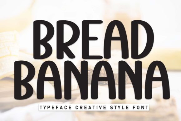 Bread Banana Font - Featured Image