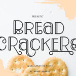 Bread Crackers Font - Featured Image