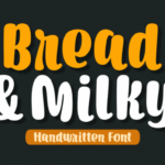 Bread and Milky Font - Featured Image