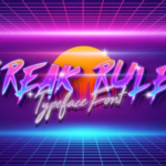 BreakRules Font - Featured Image