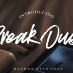 Break Dust Font - Featured Image