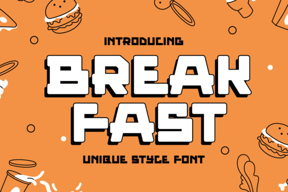 Break Fast Font - Featured Image