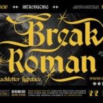 Break Roman Font - Featured Image