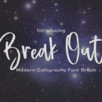 Break out Font - Featured Image