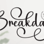 Breakday Font - Featured Image