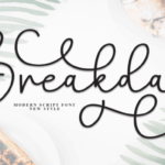 Breakday Font - Featured Image